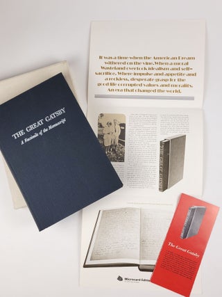 The Great Gatsby: A Facsimile of the Manuscript