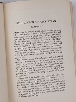 The Wreck of the Titan: Or, Futility