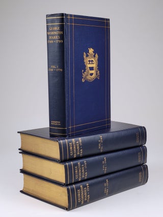Item #1325 The Diaries of George Washington, 1748-1799. George Washington, John C. Fitzpatrick