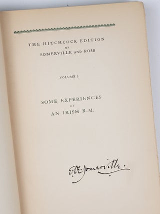 The Hitchcock Edition of the Sporting Works of Somerville and Ross (signed by Somerville)