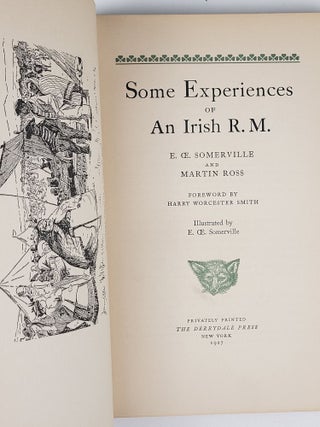 The Hitchcock Edition of the Sporting Works of Somerville and Ross (signed by Somerville)