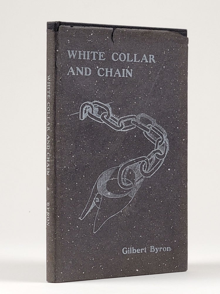 Item #1337 White Collar and Chain (Signed). Gilbert Byron.