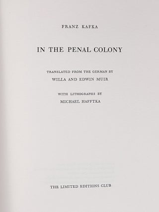 In the Penal Colony