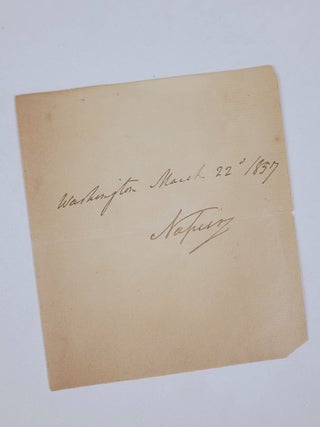 Letter Regarding American ship "Panchita," Accused of Slave Trading, Plus Two Other Letters on Legal Matters