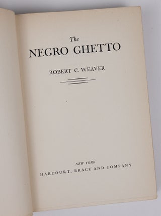 The Negro Ghetto