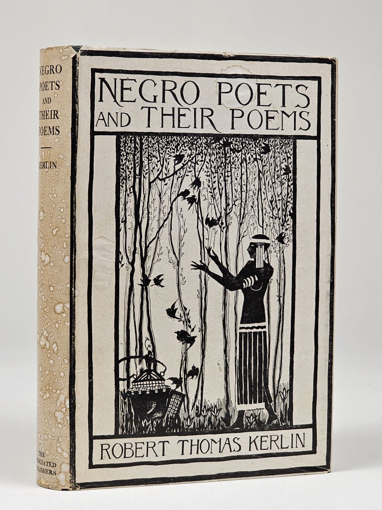 Item #1394 Negro Poets and Their Poems. Robert Kerlin, homas.