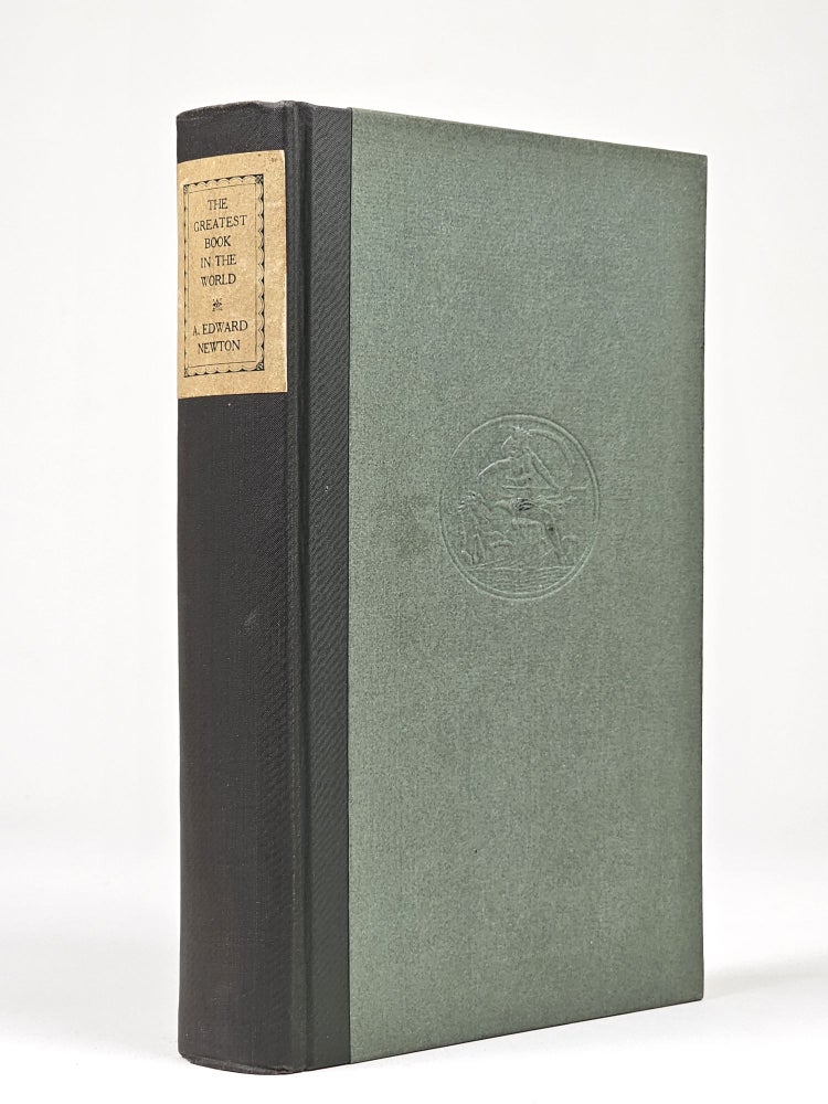 Item #1396 The Greatest Book in the World, and Other Papers (Signed). . Edward Newton, lfred.