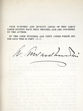 The Greatest Book in the World, and Other Papers (Signed)