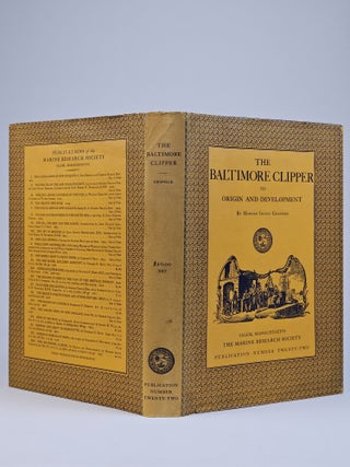 The Baltimore Clipper, Its Origin and Development (Signed)