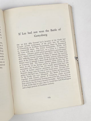 If it had Happened Otherwise: Lapses into Imaginary History