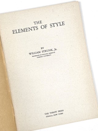 The Elements of Style