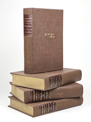 Item #1472 Abraham Lincoln: The War Years (In 4 volumes). Carl Sandburg