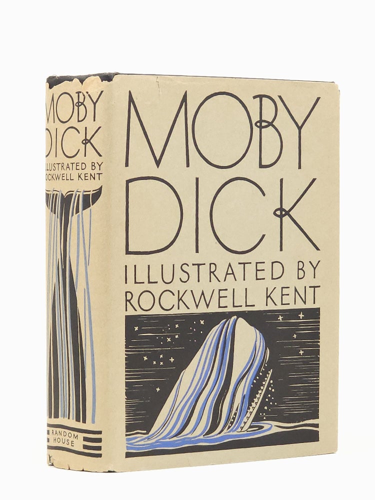 Item #1491 Moby Dick, or, the Whale. Herman Melville, Rockwell Kent.