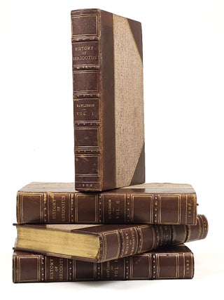 Item #1501 History of Herodotus. A New English Version, Edited with Copious Notes and Appendices,...