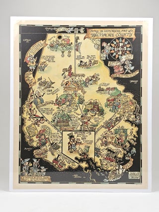 Being Ye Historical Map of Baltimore County
