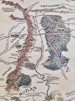 A Map of Middle-Earth