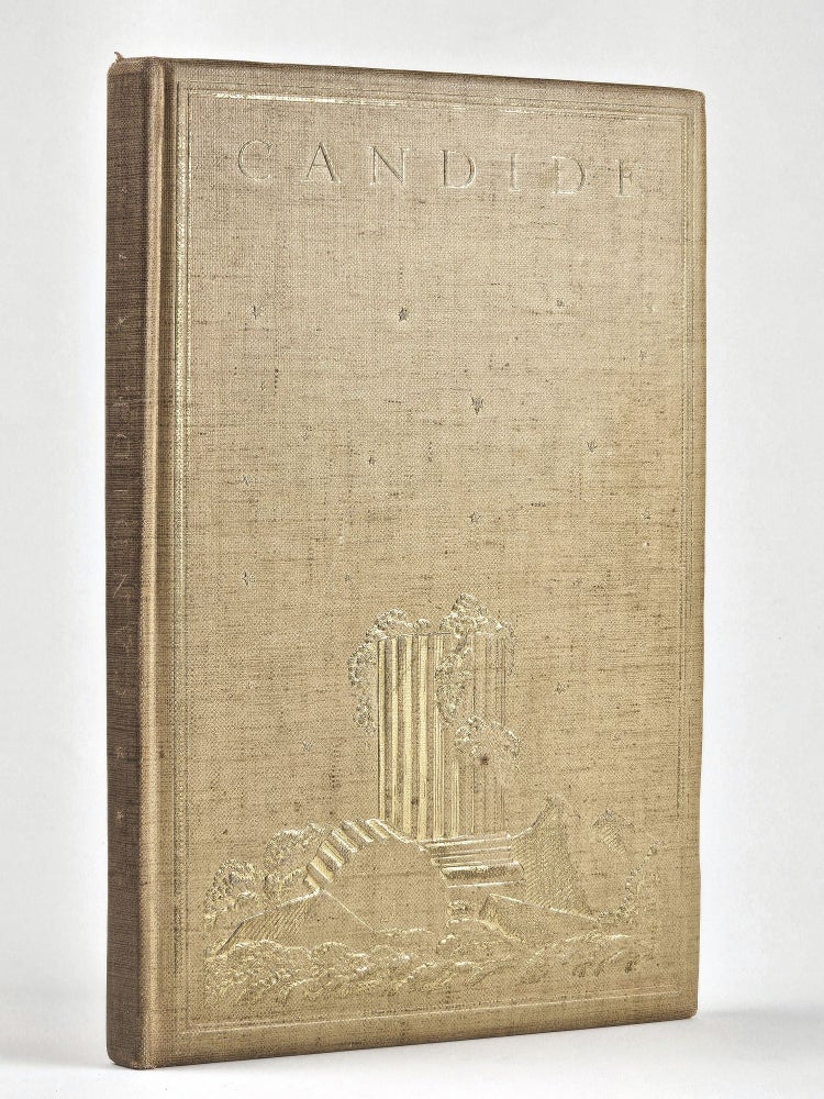 Item #1522 Candide (Signed by Rockwell Kent). Jean Francois Marie Arouet de Voltaire.