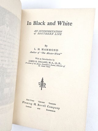 In Black and White: An Interpretation of Southern Life