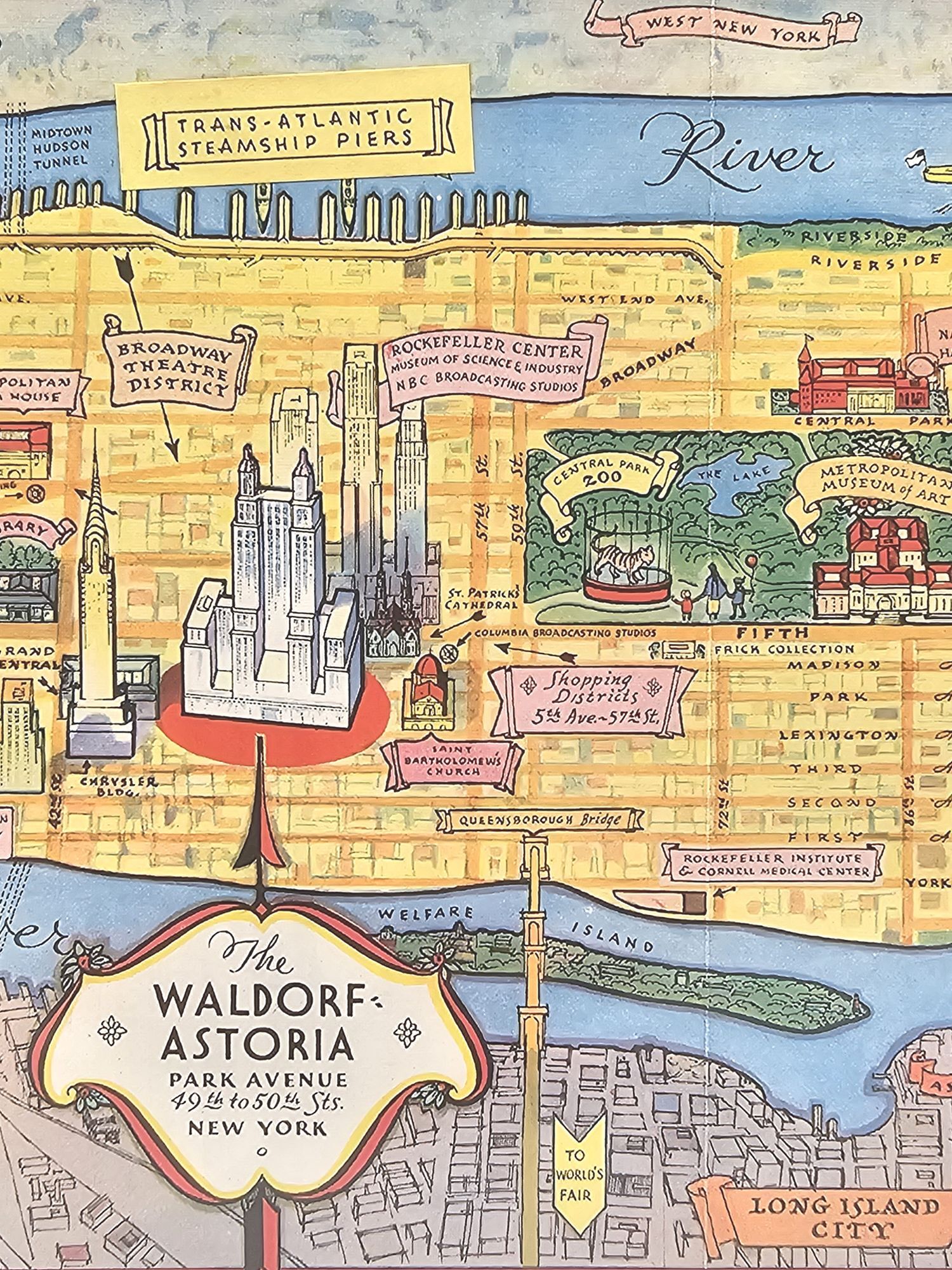 A Chart of Manhattan | George Annand