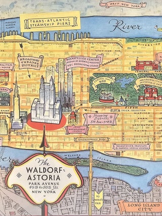 Item #1585 A Chart of Manhattan. George Annand