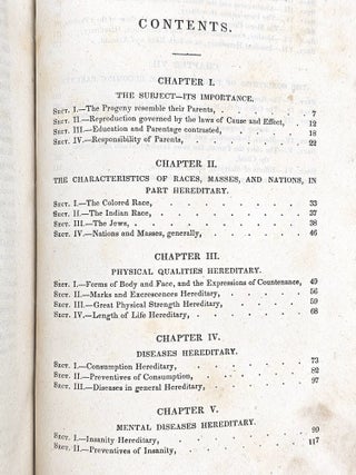 Hereditary Descent: Its Laws and Facts, Illustrated and Applied to the Improvement of Mankind; with Hints to Woman; Including Directions for Forming Matrimonial Alliances so as to Produce, in Offspring, Whatever Physical, Mental, or Moral Qualities May be Desired; Together with Preventives of Hereditary Tendencies