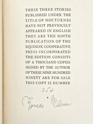 Nocturnes (Signed)