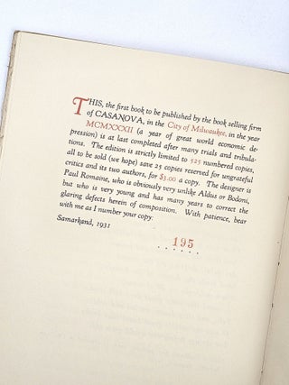 Salmagundi and a Poem by Ernest M. Hemingway
