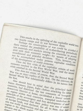 Speeches by J. V. Stalin and V. M. Molotov delivered at Election Meetings in Moscow in February, 1946