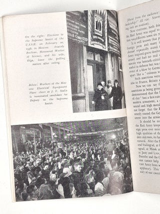 Speeches by J. V. Stalin and V. M. Molotov delivered at Election Meetings in Moscow in February, 1946