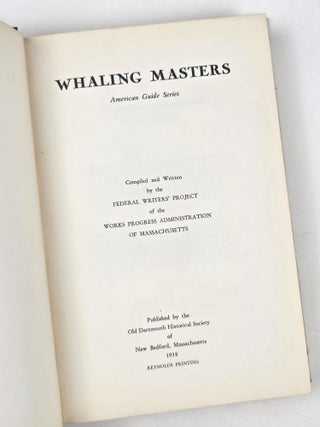 Whaling Masters: American Guide Series