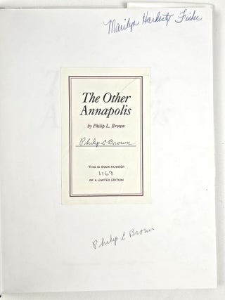 The Other Annapolis 1900-1950