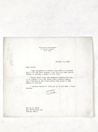 Arctic Manual (with signed letter laid in)