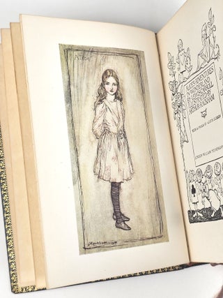 Item #1673 Alice's Adventures in Wonderland. Lewis Carroll, Arthur Rackham, With a., Austin Dobson