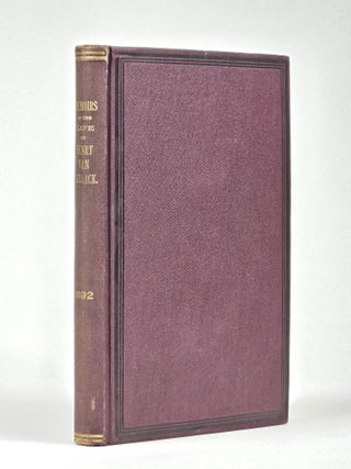Item #1679 Memoirs of the Life of Henry Van Schaack, Embracing Selections from His Correspondence...