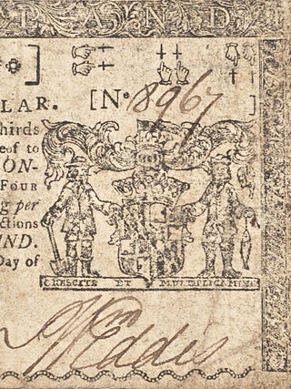 Item #1684 Two Thirds of a Dollar. Maryland Colonial Currency
