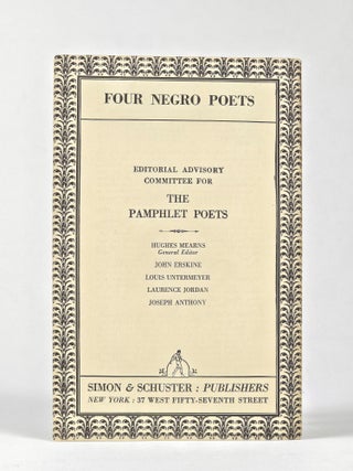 Four Negro Poets (The Pamphlet Poets)