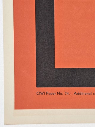 Warning from the FBI (OWI Poster No. 74)