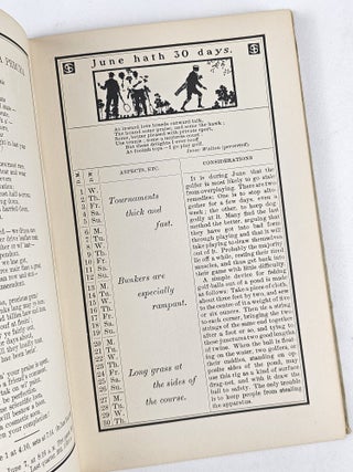 The New Golfer's Almanac: Carefully compiled and computed on an ingenious astronomical basis for the year 1910 A. D.