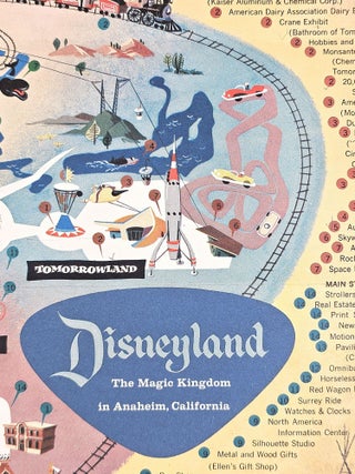 Item #1705 Disneyland: The Magic Kingdom in Anaheim, California. Disneyland