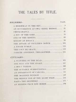 Tales of Soldiers and Civilians