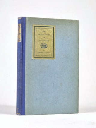 Item #1734 Travel Diary of an Angler. Henry Van Dyke