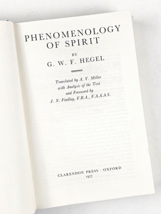 Phenomenology of Spirit
