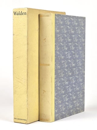 Item #1752 Walden; Or, Life in the Woods. Henry David Thoreau, Raymond Adams