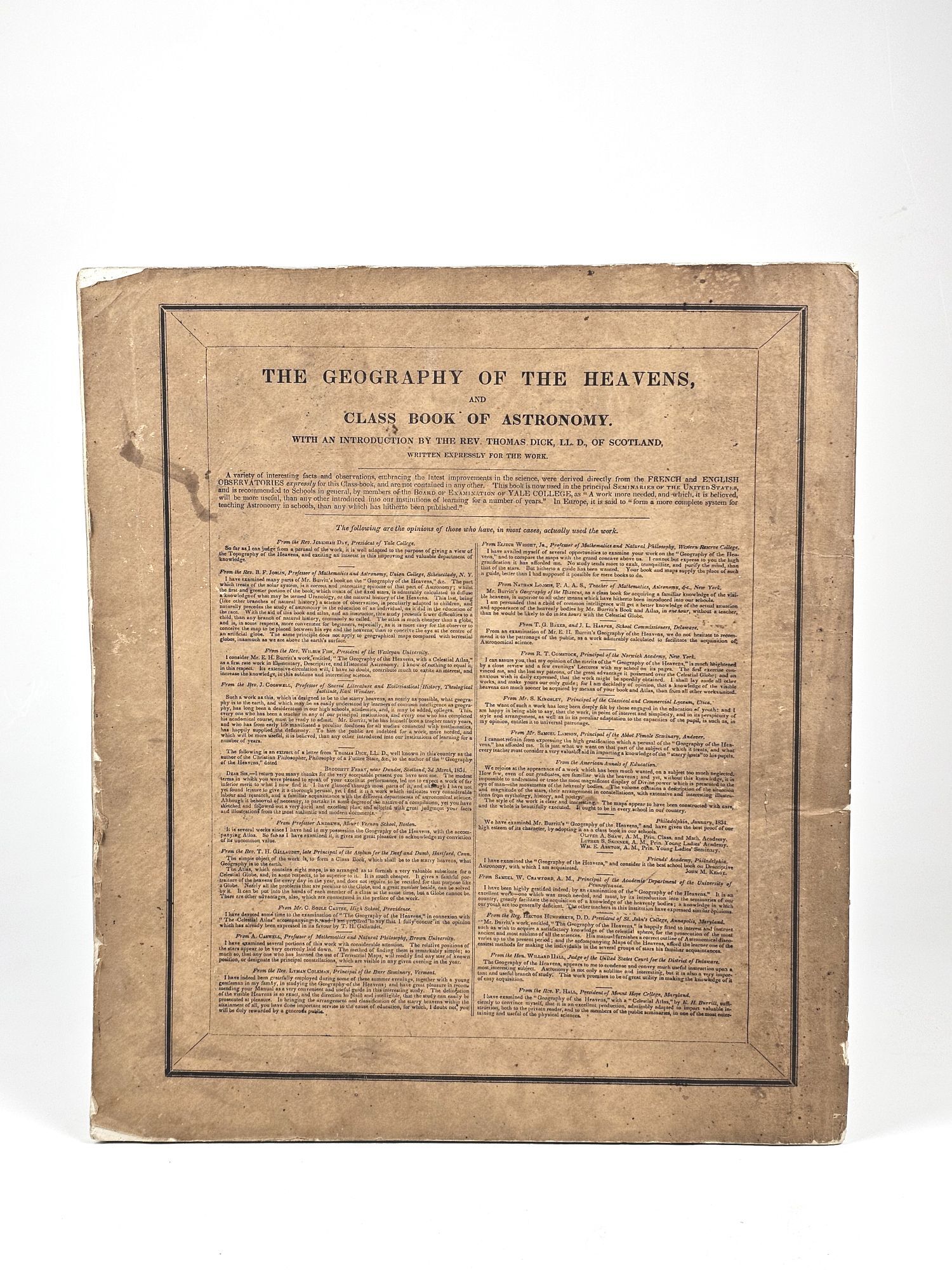 Atlas, Designed to Illustrate the Geography of the Heavens