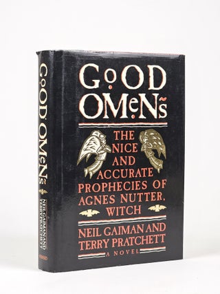 Item #1763 Good Omens: The Nice and Accurate Prophecies of Agnes Nutter, Witch (Signed). Neil...
