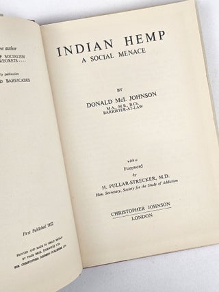 Indian Hemp: A Social Menace