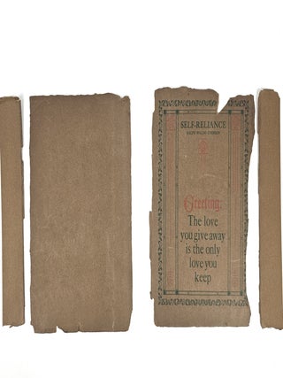 The Essay on Self-Reliance