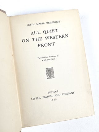 All Quiet on the Western Front