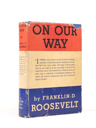 Item #1828 On Our Way. Franklin Roosevelt, elano