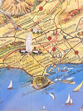 Item #1848 Ride the Roads to Romance along the Golden Coast and thru the Sunshine Empire of...